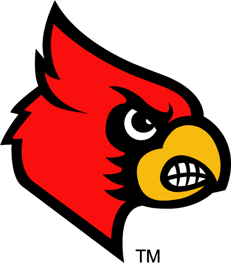 Louisville Cardinals 2001-2006 Secondary Logo t shirts DIY iron ons